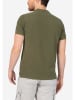 Timezone Koszulka polo w kolorze khaki