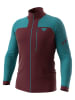 DYNAFIT Softshelljacke "Speed" Bordeaux/ Türkis in Rot/ Türkis