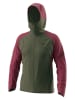 DYNAFIT Funktionsjacke "TRANSALPER GTX" in Grün/ Bordeaux