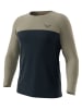 DYNAFIT Funktionslongsleeve "TRAVERSE S-TECH" in Dunkelblau/ Khaki