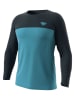 DYNAFIT Funktionslongsleeve "TRAVERSE S-TECH" in Schwarz/ Türkis