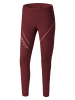 DYNAFIT Legginsy funkcyjne "WINTER RUNNING" w kolorze bordowym