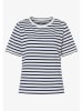 More & More Shirt donkerblauw/wit