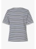 More & More Shirt donkerblauw/wit