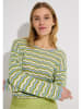 More & More Trui groen/wit