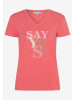 More & More Shirt in Beere