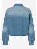 More & More Jeansbluse in Blau