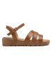 Foreverfolie Sleehaksandalen camel