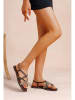 Foreverfolie Sandalen in Braun