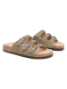C'M Pantoletten in Taupe