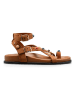 C'M Zehensandalen in Camel