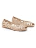 C'M Ballerinas in Gold