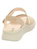 Think! Leren sandalen "Meggie" beige