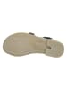 Think! Leren sandalen "Kamaa" donkerblauw/lichtblauw/turquoise