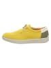 Think! Leren veterschoenen "Turna" geel