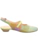 Think! Leder-Slingballerinas in Bunt