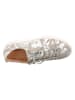 Think! Leren sneakers "Turna" taupe/zilverkleurig