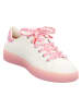 Think! Leder-Sneakers "Turna"  in Weiß/ Rosa