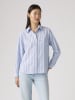 Levi's Blouse lichtblauw/bruin