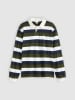 Levi's Koszulka polo w kolorze biało-granatowo-ciemnozielonym
