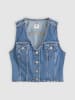 Levi's Kamizelka dżinsowa w kolorze niebieskim
