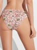 gisela Bikini-Hose in Rosa/ Creme