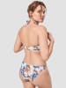 gisela Bikini-Hose in Weiß/ Blau