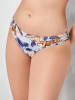 gisela Bikini-Hose in Weiß/ Blau