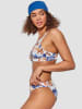 gisela Bikini-Hose in Weiß/ Blau