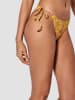 gisela Bikini-Hose in Gelb/ Koralle