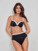 gisela Bikini-Oberteil in Schwarz/ Weiß