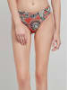 gisela Bikini-Hose in Orange/ Schwarz