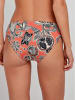 gisela Bikini-Hose in Orange/ Schwarz