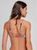 gisela Bikini-Oberteil in Orange/ Schwarz