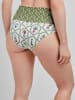 gisela Bikinislip groen/wit
