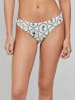 gisela Omkeerbare bikinislip wit/groen