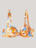 gisela Biustonosz bikini w kolorze brzoskwiniowo-błękitnym