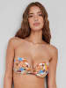 gisela Biustonosz bikini w kolorze brzoskwiniowo-błękitnym