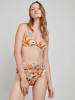gisela Bikini-Hose in Apricot/ Hellblau