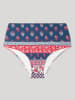gisela Figi bikini w kolorze granatowo-czerwonym