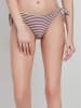 gisela Bikinislip wit/rood/donkerblauw