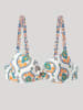 gisela Bikinitop wit/blauw
