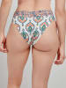 gisela Bikini-Hose in Weiß/ Blau