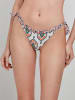gisela Bikini-Hose in Weiß/ Blau