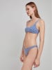 gisela Bikinitop blauw/wit