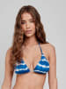 gisela Bikinitop blauw/wit