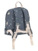 Lässig Rucksack "Happy Prints" in Dunkelblau - (B)24,5 x (H)27 x (T)15,5 cm