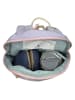 Lässig Rucksack ''Rainbow'' in Lila - (B)22 x (H)24 x (T)9,5 cm