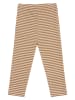 Lässig Leggings "Pear" in Creme/ Hellbraun