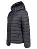 Geographical Norway Doorgestikte jas "Atichoko" zwart